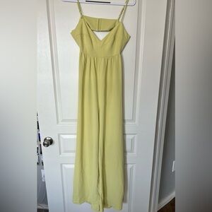 Yellow Jumpsuit NWT